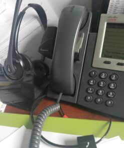 Plantronics PL-CS520 Binaural Wireless Headset System, Black/Silver Single 12 71HEty9Bl1L