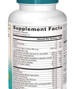 Source Naturals Wellness Formula Bio-Aligned Vitamins & Herbal Defense for Immune System Support - Dietary Supplement & Immunity Booster - 60 Capsules 11 71HExJobTZS