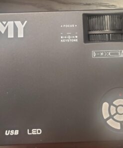 TMY Native 1080P Projector with 5G WiFi and Bluetooth 5.1, 13000 Lumens 4K Supported Mini Projector, Portable Projector Compatible with TV Stick/Phone/PC/DVD/HDMI/AV/USB/SD, Outdoor Movie Projector 73 71HF0Se9IJL