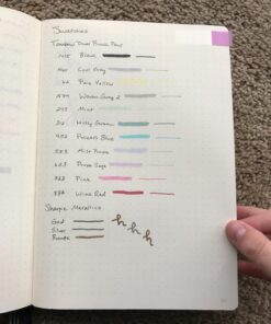 LEUCHTTURM1917 - Notebook Hardcover Medium A5-251 Numbered Pages for Writing and Journaling (Black, Dotted) Black 58 71HHVoraegL