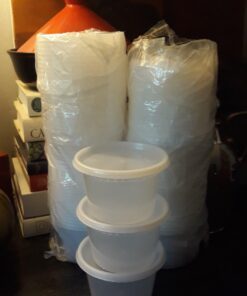 Deli Food Storage Containers with Lids, 16 Ounce (48 Count) 48 Pack 18 71HIrjeXqL