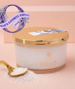 Lollia Fine Bathing Salts, 20 oz. – Bath Essential for Women, Bathtub Accessories, Relaxing Bath Salts for Women, Bath Products, Scented Luxury Bath Salts Elegance 11 71HJ 6XelvL