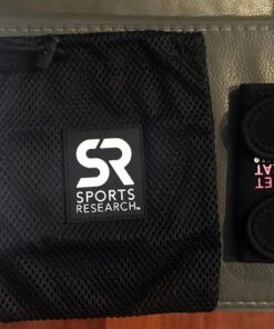 Sports Research Sweet Sweat Arm Trimmers for Men & Women | Increases Heat & Sweat Production to The Bicep Area Pink Medium 59 71HJ3XxX73L