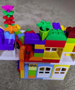 LEGO DUPLO All-in-One-Box-of-Fun Building Kit 10572 Open Ended Toy for Imaginative Play with Large Bricks Made for Toddlers and preschoolers (65 Pieces) Standard 37 71HJNy A4IL