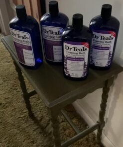Dr Teal's Epsom Salt Soaking Solution, Soothe & Sleep, Lavender, 3lbs (Packaging May Vary) 3 Pound (Pack of 1) White 27 71HK8hmFguL