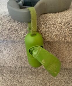 Amazon Basics Dog Poop Bags With Dispenser and Leash Clip, Brazilian Mango Scented, 270 Count, 18 Pack of 15, 13 Inch x 9 Inch 270 Bags 31 71HKAaimHBL