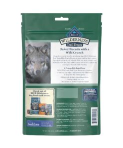 Blue Buffalo Wilderness Trail Treats High Protein Grain Free Crunchy Dog Treats Biscuits, Duck Recipe 10-oz Bag 10 Ounce (Pack of 1) 18 71HKlRzMOvL