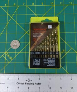 Hymnorq Metric M35 Cobalt Steel Extremely Heat Resistant Twist Drill Bits with Straight Shank Set of 13pcs to Cut Through Hard Metals Such as Stainless Steel and Cast Iron 13pcs(Plastic Case) 27 71HL8iRK1WL
