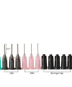 BSTEAN Syringe Blunt Tip Needle and Cap - 10ml, 5ml, 3ml, 1ml Syringes 14ga 16ga 18ga 20ga Blunt Needles - Oil or Glue Applicator (Pack of 10) Mixed-1ml, 3ml, 5ml, 10ml 19 71HLGSFAdAL