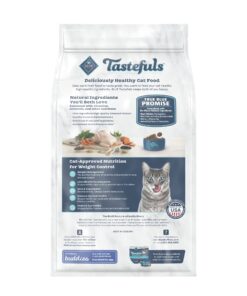 Alternative view of Blue Buffalo Tastefuls Weight Control Natural Adult Dry Cat Food, Chicken 7lb bag 7 Pound (Pack of 1)