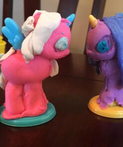 Play-Doh My Little Pony Make 'n Style Ponies, Perfect Christmas Stocking Stuffers for Kids or Holiday Gifts (Amazon Exclusive) 47 71HLoH5c3WL
