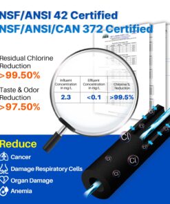 ICEPURE DA29-00020B Refrigerator Water Filter Replacement for Samsung RF28HFEDBSR, RF263BEAESR, HAF-CIN, RF263BEAESR, DA97-08006A, RF261BEAESR, DA29-00020A, RF28JBEDBSG, 46-9101, 2PACK 21 71HLrlX B5L