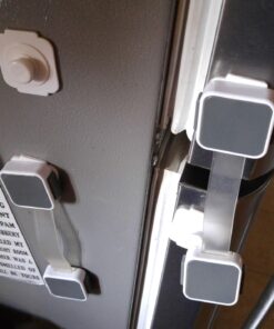 Munchkin XTRAGUARD 2 Count Dual Action Multi Use Latches (Pack of 3) 9 71HMIPPQPhL