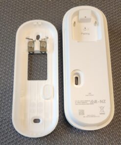 Arlo Video Doorbell 2K (2nd Generation) – Battery Operated or Wired Doorbell, Smart Wi-Fi, Two-Way Audio, Night Vision, Security Camera, Surveillance, White – AVD4001 42 71HNB73H0NL