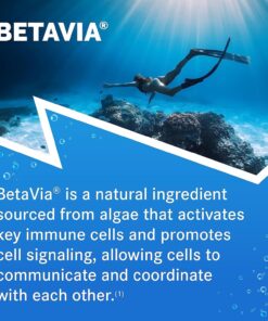 Emergen-C Immune+ Triple Action Immune Support Powder, BetaVia (R), 1000mg Vitamin C, B Vitamins, Vitamin D and Antioxidants, Super Orange – 30 Count 0.33 Ounce (Pack of 30) 24 71HNHjijnVL