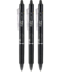 Alternative view of PILOT FriXion Clicker Erasable, Refillable & Retractable Gel Ink Pens, Fine Point, Black Ink, 3-Pack (31464) 1