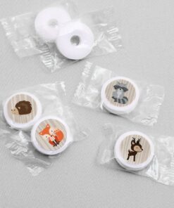 Big Dot of Happiness Woodland Creatures - Baby Shower or Birthday Party Round Candy Sticker Favors - Labels Fit Chocolate Candy (1 Sheet of 108) 11 71HOaNduMyL