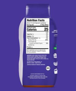 Alternative view of Pyure Organic Maple Flavored Syrup, Zero Sugar, 2 Net Carb, Gluten-Free, Plant-Based Maple Syrup for Vegan Keto Friendly Food, 14 Oz