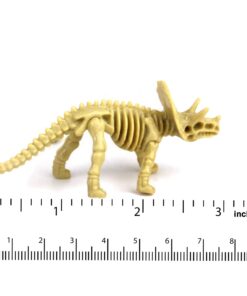 Bedwina Dinosaur Fossil Skeleton - (Pack of 24) 3.7 Inch Assorted Plastic Dino Figure Bones for Kids Science Dig Kit, Digging Sandbox Bins Play Toys, Party Favors, Birthday Decorations 19 71HP5oJ7D L