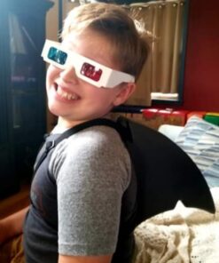 Red & Blue White Cardboard Glasses (3 Pairs) MADE IN US 10 71HPL8Dqn4L