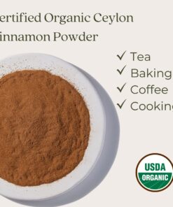 Starwest Botanicals Organic Ceylon Cinnamon Powder - Freshly Ground True Cinnamon - 1 Pound Bulk Spice Bag 1 Pound (Pack of 1) 10 71HPutrl3L