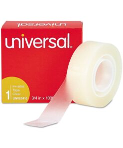 Universal Invisible Tape, 1" Core, 0.75" x 83.33 ft, Clear, 6/Pack 10 71HQH6sAWL
