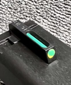 TRUGLO TFO Tritium & Fiber-Optic Handgun Sight Snag-Resistant Glowing Front & Rear Night Sights, Compatible with Springfield Armory XD Series Green Rear Sight 28 71HQMdsc9eL