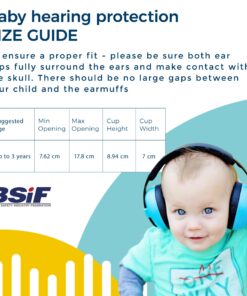 Baby Banz Earmuffs Infant Hearing Protection – Ages 0-2+ Years – The Best Earmuffs for Babies & Toddlers – Industry Leading Noise Reduction Rating – Soft & Comfortable – Baby Ear Protection Pink 29 71HQbCqP5qL