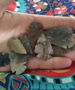 Set Of 50 Indian Arrowheads Agate New Replica 1/2 " - 1 1/2 " L 25 71HRCJsz4iL