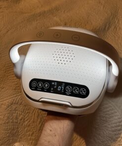 Snailax Upgraded Hand Massager with Heat, Compression, Cordless Hand Massager TooL for Arthritis and Carpal Tunnel, White Noise Machine, Night Light, Bluetooth Speaker, Gifts for Women,Men,App Control Upgraded 423APP 43 71HRyy9YQUL