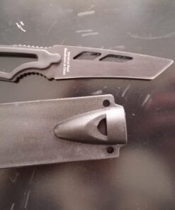 Tactical Warrior Tanto Full Tang Emergency Outdoor Survival Gear Boot Knife . 30 71HSEizMfzL