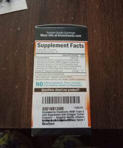 Glucosamine Chondroitin MSM 2110mg - Joint Support Supplement with Turmeric Curcumin for Hands Back Knee & Joint Health for Men & Women - Gluten-Free Non-GMO Supplement - Made in USA - 90 Capsules 90 Count (Pack of 1) 36 71HSV73MzrL