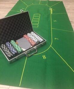 Kovot 300 Chip Dice Style Poker Set in Aluminum Case (11.5 Gram Poker Chips) 27 71HSWekQgWL