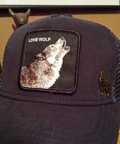 Goorin Bros. Trucker Hat Men - Mesh Baseball SnapBack Cap - The Farm One Size Navy (Wolf) 25 71HT4hxKT3L