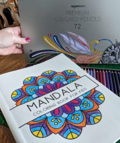 Amazon Basics Premium Colored Pencils, Soft Core, 72 Count Set 72 Count (Pack of 1) 39 71HTeodwQsL