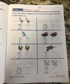 Spectrum Preschool Numbers and Counting Math Workbook, Ages 3 to 6, Preschool Math Numbers and Counting, Practice Writing Numbers 0-20, Comparing Numbers of Objects, and Counting to 100 - 96 Pages 14 71HTzUmM8UL