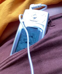 AUVON Dual Channel TENS EMS Unit 24 Modes Muscle Stimulator for Pain Relief, Rechargeable TENS Machine Massager with 12 Pads, ABS Pads Holder, USB Cable and Dust-Proof Storage Bag A Sliver 36 71HUmReKtyL