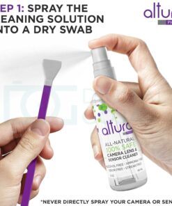 Altura Photo Professional Camera Cleaning Kit APS-C DSLR & Mirrorless Cameras - Camera Lens Cleaner w/Sensor Cleaning Swabs & Case, Works as Camera Lens Cleaning Kit, Camera Cleaner, Sensor Cleaner 52 71HW3dTmqL