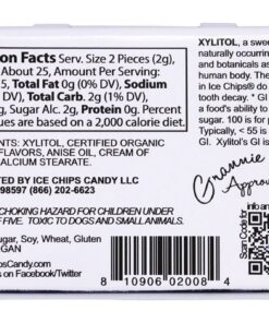 ICE CHIPS Candy Licorice Single Pack Candy, 1.76 Ounce 4 71HW7FE2LyL