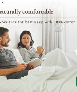 Alternative view of California Design Den Soft 100% Cotton Sheets Twin-XL Size Bed Sheet Sets with Deep Pockets, 3 Pc Extra Long Twin Sheets with Sateen Weave, Cooling Sheets (Beige) Sheet Set Twin XL Beige