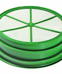 SE 13 1/4 Inch Stackable Classifier Gold Prospecting Pan - 1/70 Inch Stainless Steel Mesh Sifting Pan, Green Pans 11 71HXOlCI1YL