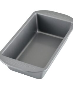 Farberware Bakeware Meatloaf/Nonstick Baking Loaf Pan Set, Two 9-Inch x 5-Inch, Gray Two 9-Inch x 5-Inch Loaf Pans 33 71HXkVMLJfL
