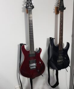 D'Addario Accessories Locking Guitar Strap - Guitar Accessories - Electric Guitar Strap, Acoustic Guitar Strap, Acoustic Electric Guitar Strap & Bass Guitar Strap - Black 39 71HYYYZnzAL