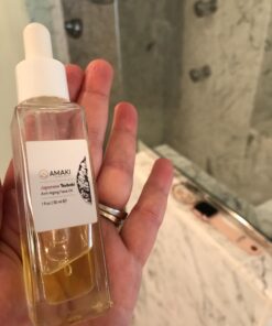 Japanese Tsubaki Oil - Best Face Moisturizer. Face Oil for Gua Sha, Anti Aging, Hydrating and more! Facial Moisturizer for Women by Amaki (30ml) 1.01 Fl Oz (Pack of 1) 31 71HYxIGiRQL