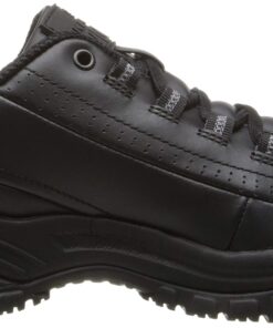 Skechers for Work Women's Soft Stride-Softie Lace-Up 7 Black 12 71HZaCPiiL