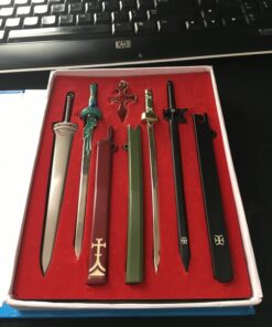 Sword Art Online Krito and Asuna Weapon Necklace Set 20 71HZtEiezsL