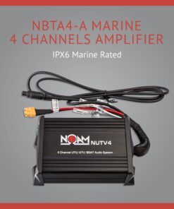 NOAM NUTV4 Quad - 4 Channels Marine Bluetooth ATV/Golf Cart/UTV Speakers Stereo System 29 71HZuhqCSfL