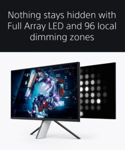 Sony 27” INZONE M9 4K HDR 144Hz HDMI 2.1 Gaming Monitor with Full Array Local Dimming and NVIDIA G-SYNC (2022),Black M9 Gaming Monitor 41 71HaMVQ907L