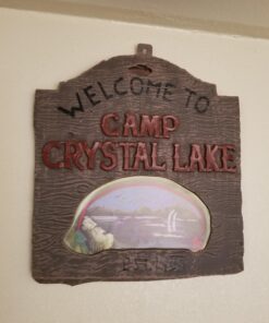 Alternative view of Rubie's Plastic Friday The 13th Camp Crystal Sign
