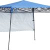 Quik Shade Go Hybrid 6' x 6' Sun Protection Pop-Up Compact and Lightweight 7' x 7' Base Slant Leg Backpack Canopy Regatta Blue